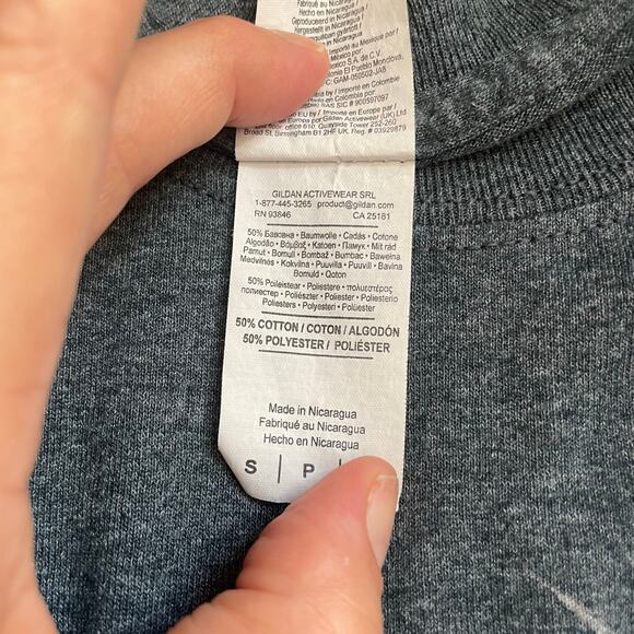 Brantley Gilbert Stone Cold concert tee unisex size small grey cotton short slee - Picture 4 of 4